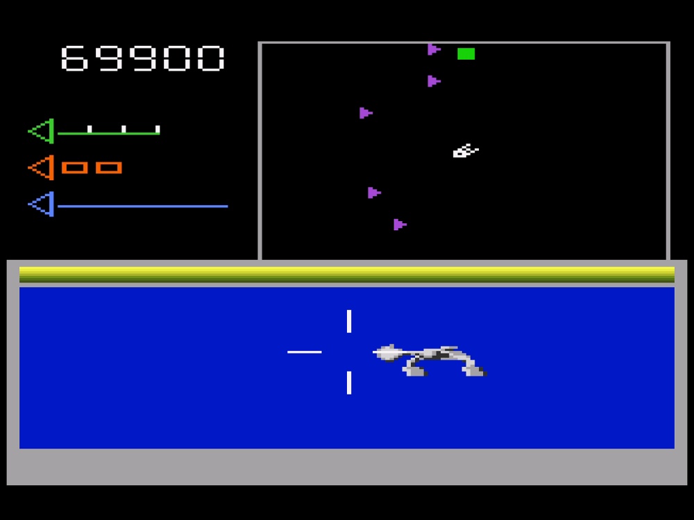 Gameplay of Star Trek: Strategic Operations Simulator for Atari 5200